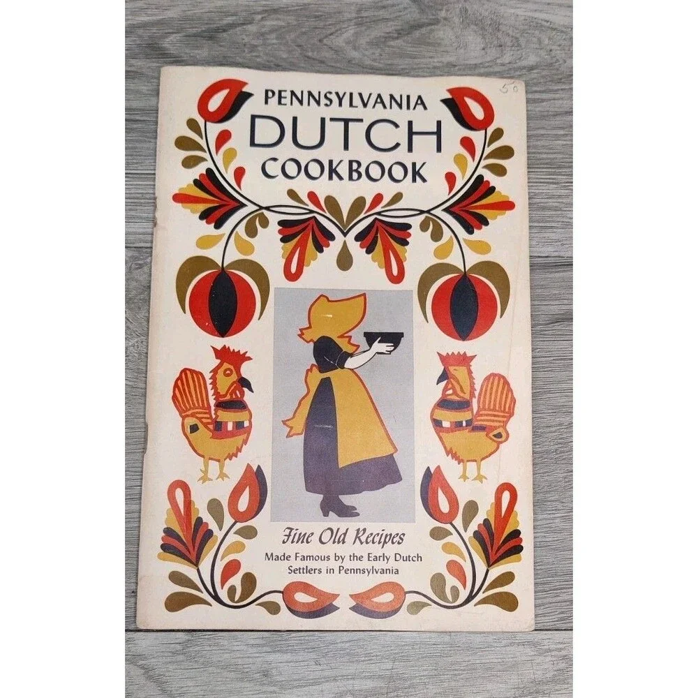 Vintage 1966 Pennsylvania Dutch Cookbook Culinary Arts Press Recipes Booklet